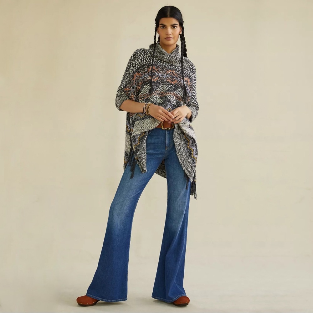 Pilcro Magda Knit Poncho